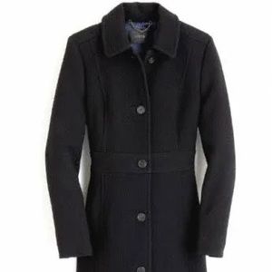 FOR THIS WEEK ONLY: J.Crew Classic Lady Day Coat with Thinsulate - Black, Sz 4.